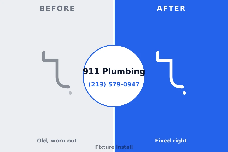 Before and after: plumbing repair Pinardville, NH